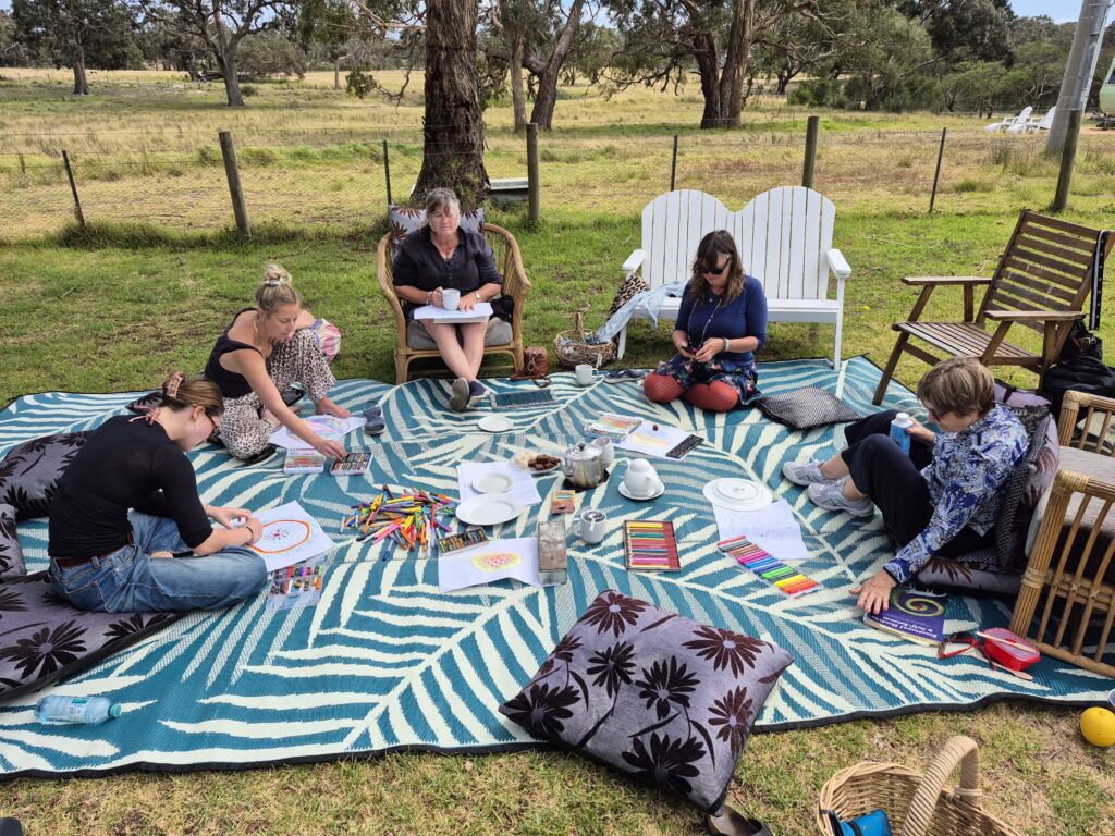 mandala making